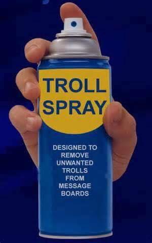 Troll Away Spray
