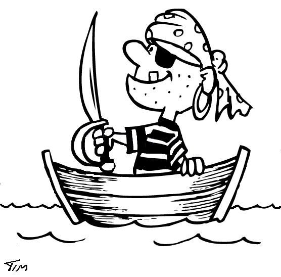 Pirate Rowboat pic